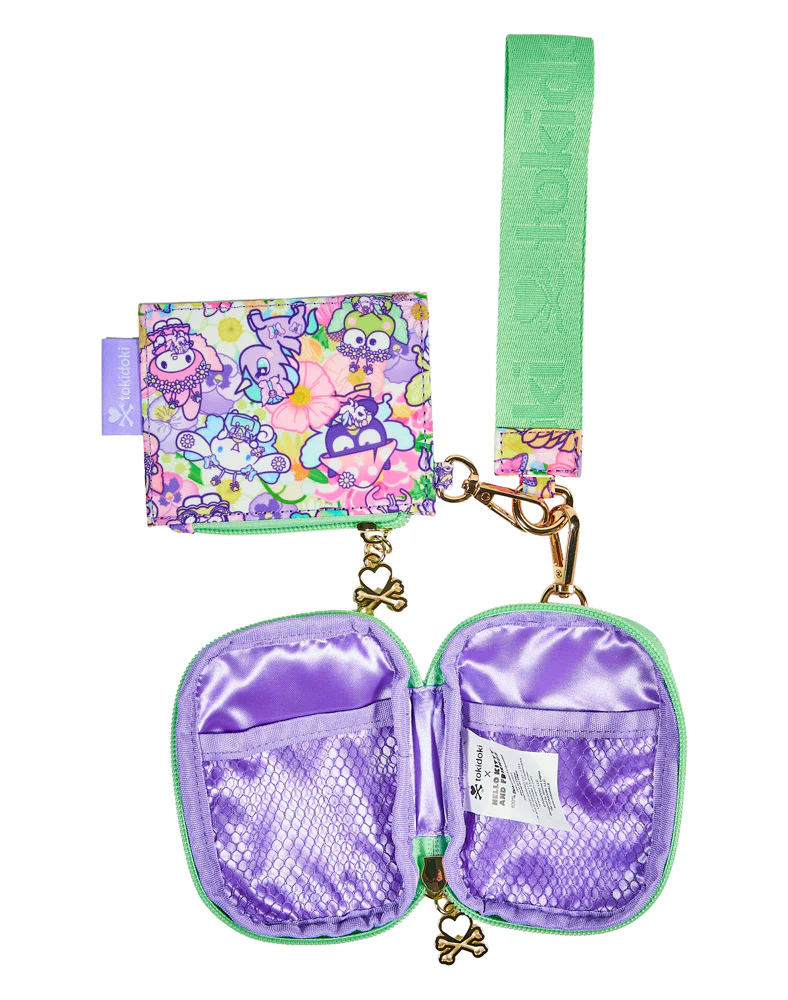 tokidoki x Hello Kitty and Friends Butterfly Garden Two Pouch Wristlet - Image 2